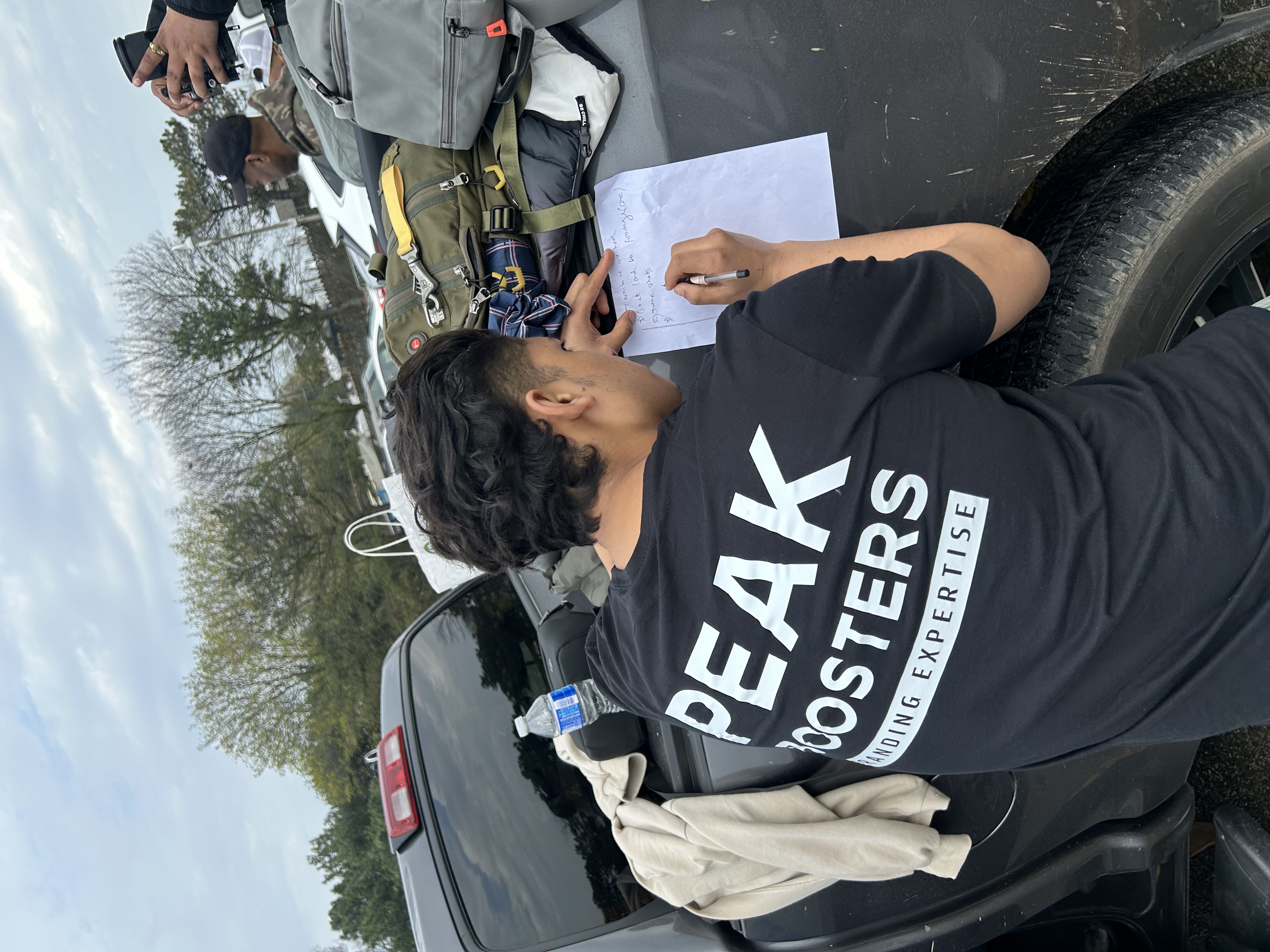 Team collaboration on set